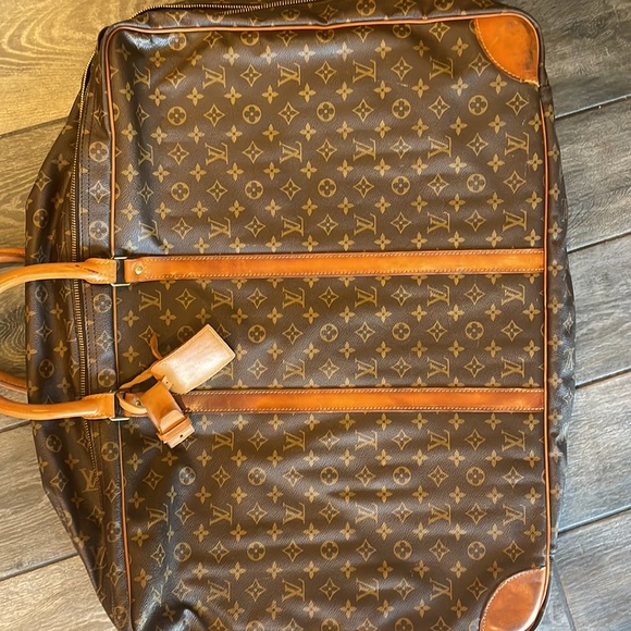 Louis Vuitton Bags Authentic Vintage Louis Vuitton Soft Sided Suitcase Monogram Poshmark